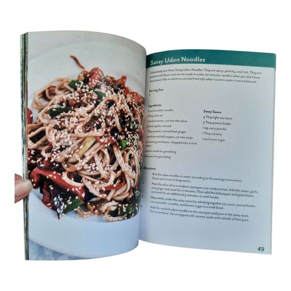 Vegan Made Simple Cookbook - Colorful Cover - Picture 4 of 4